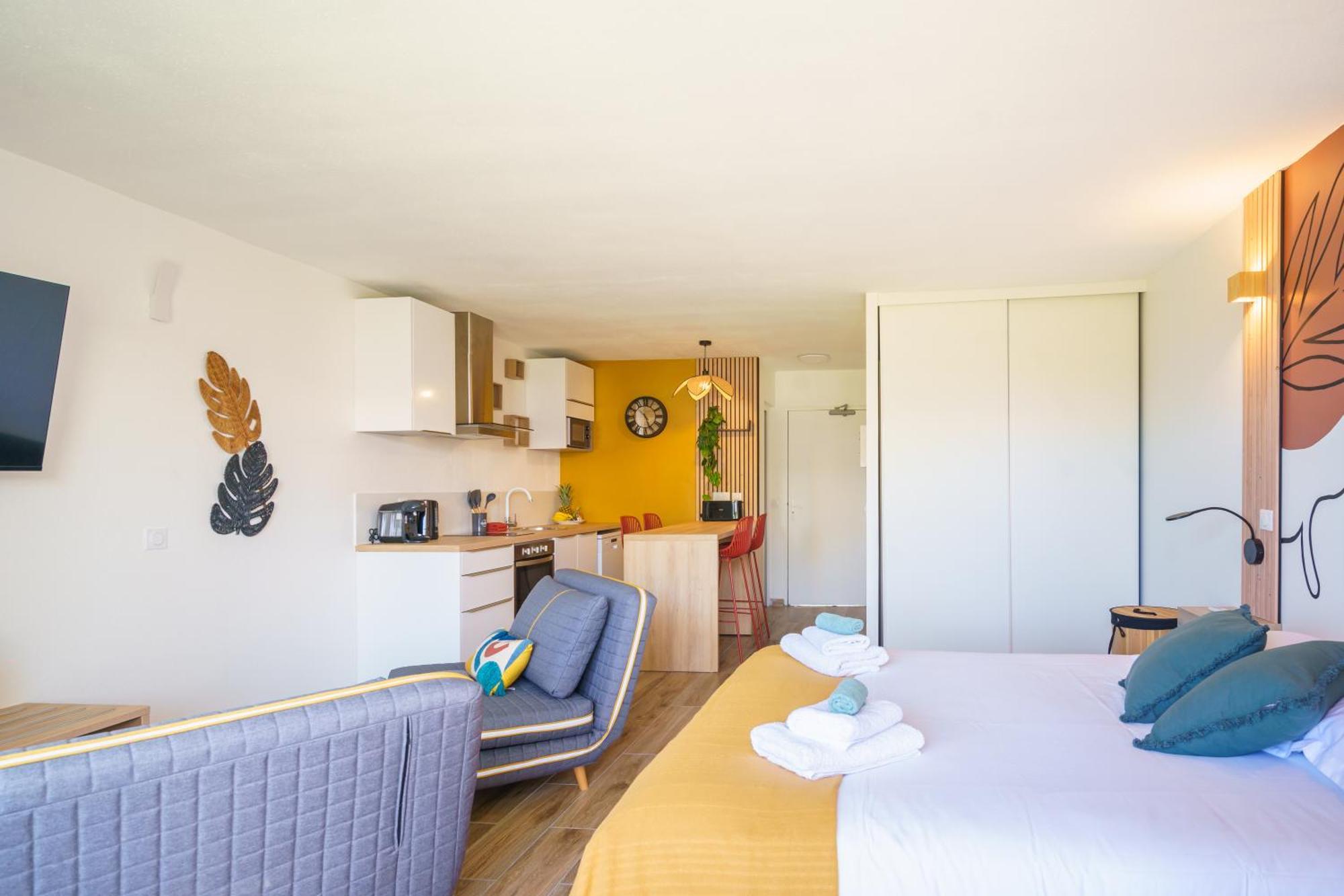 Studio Neuf Et Cosy Proche Des Plages - L'Alamanda เลอโกซิเยร์ ภายนอก รูปภาพ